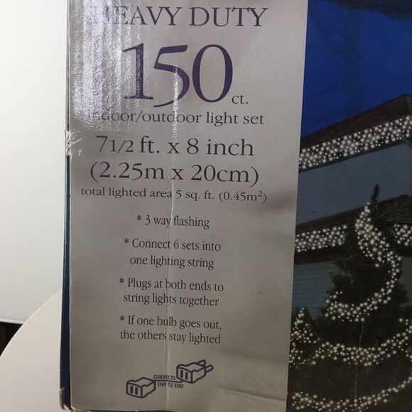 Holiday Time twinkling ribbon light set - Picture 3 of 13